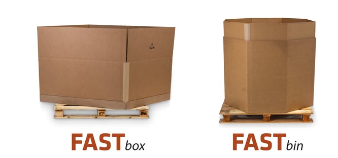 FAST BOX y FAST BIN, la innovación que mejora tu logística